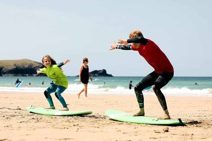 Towan Beach Surf Lessons for Kids — Newquay School Holiday Sessions (8–13) photo 3
