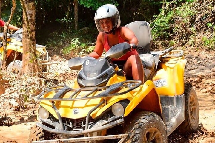 Cenote Snorkel & Can-Am ATV Combo — Riviera Maya Cenote Swim and Jungle Ride