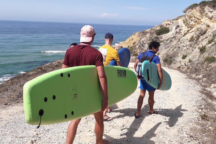 Lisbon Surf Guide: Private Surf Class with Pickup for Beginners & Intermediates photo 2