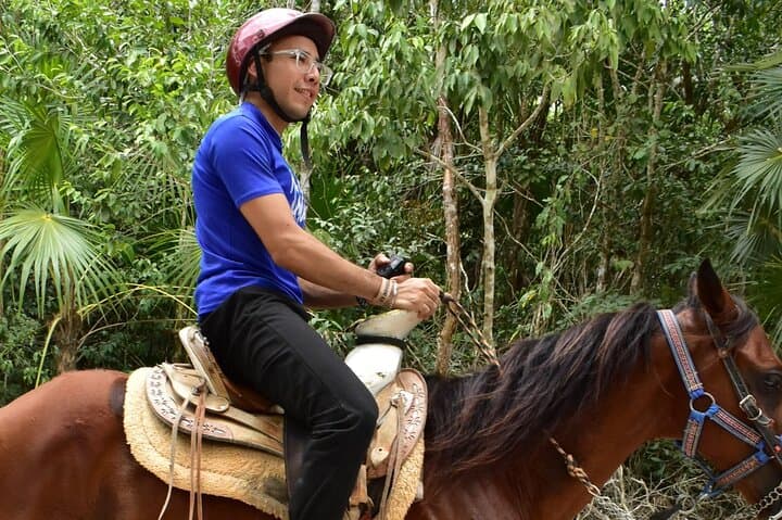 Mayan Jungle Combo: ATVs, Ziplines, Horseback & Cenote Swim from Cancun photo 2