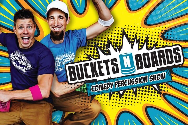 Buckets N Boards Comedy Percussion Show in Branson — Family-Friendly Interactive Percussion Theater