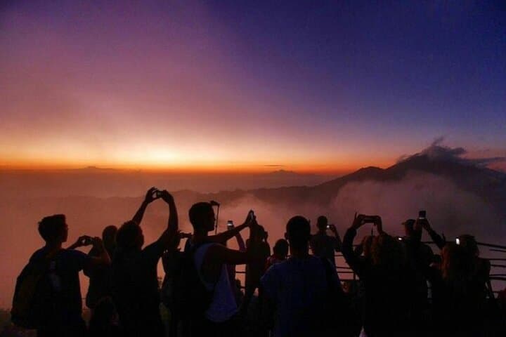 Mount Batur Sunrise Trek and Natural Hot Spring: Sunrise, Steam and Caldera Views