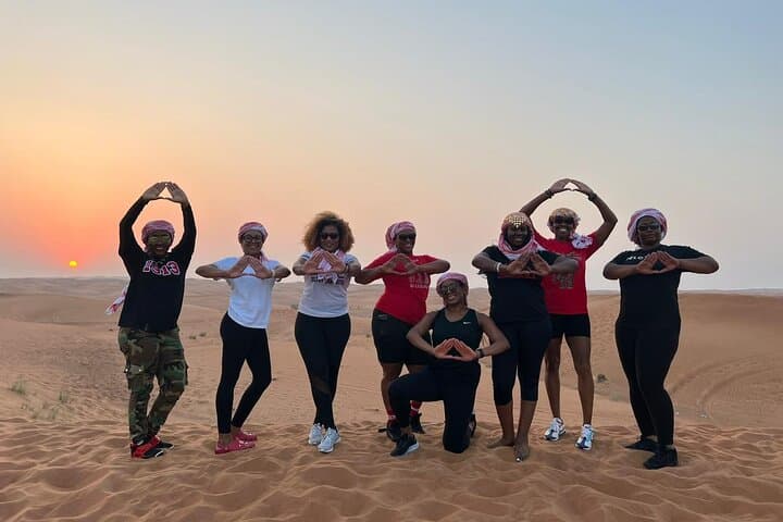 Evening Dubai Desert Safari: Dune Bashing, Camel Ride & Camp Dinner photo 2