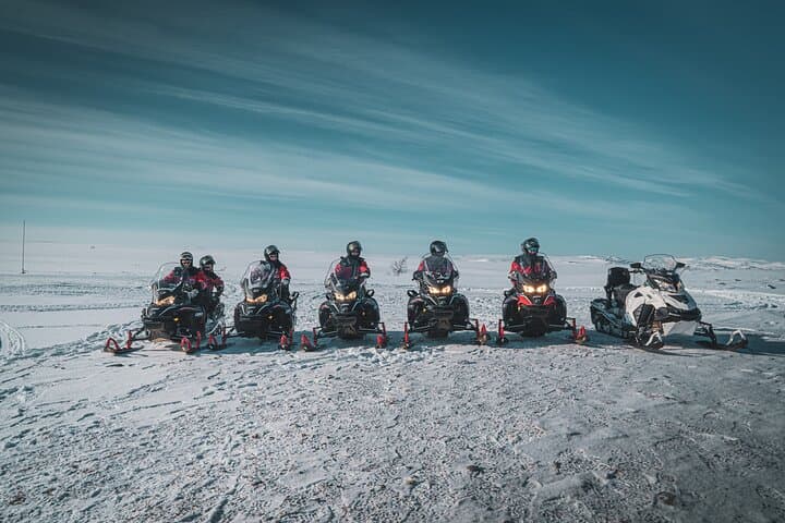 Explore Finnmarksvidda: A 4-Hour Snowmobile Journey Across Arctic Norway photo 4