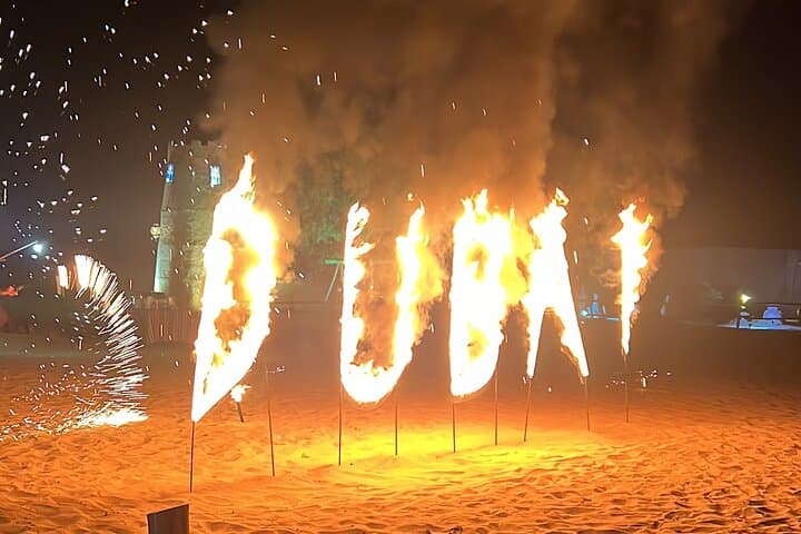Dubai Desert Safari: Dune Bashing, Camel Ride & BBQ Evening in Lahbab photo 4