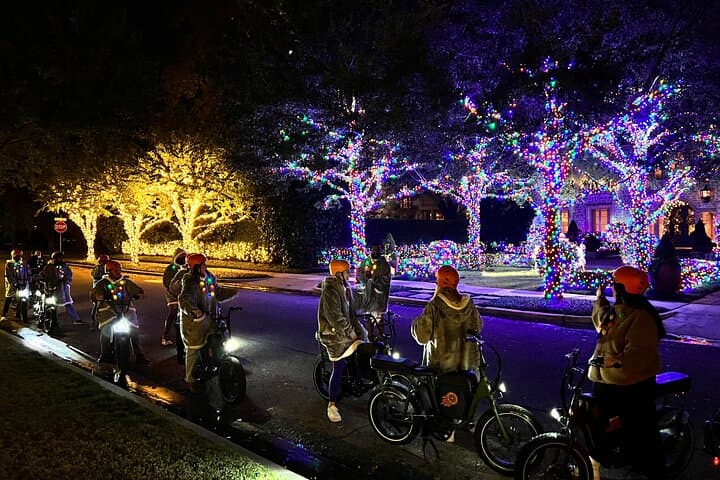 Dallas Christmas Lights Bike Tour — Highland Park Holiday Ride