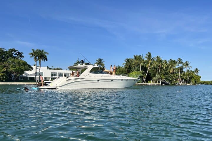 Private Paddleboard & Yacht Charter in Miami’s Biscayne Bay photo 4