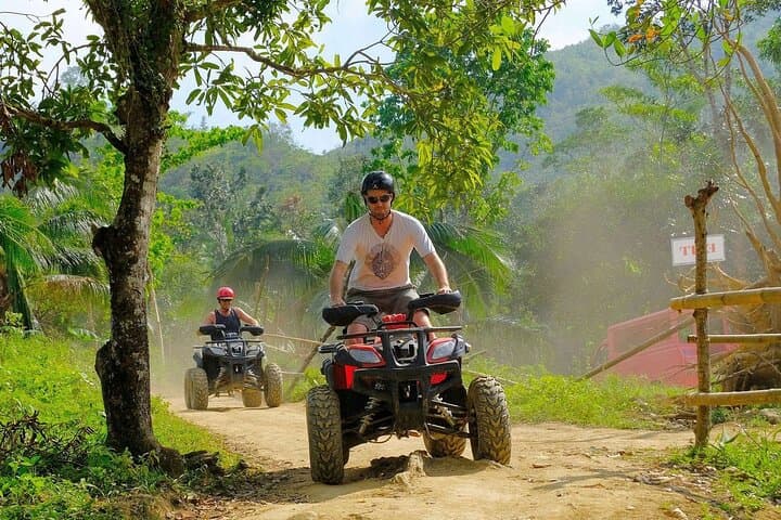 Boracay ATV Adventure and Kawa Hot Bath — Speedboat Transfer Included