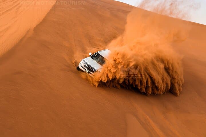 Red-Dune Safari: Full-Day Dubai Desert Adventure with Camp, Camels & Dune-Bashing