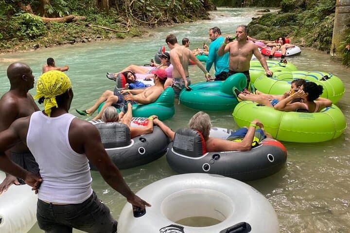 Blue Hole and River Tubing Combo from Ocho Rios — Swim, Swing & Float the White River photo 3