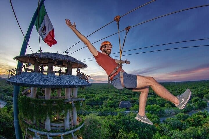 Xplor Park: High Ziplines, Cavern Rafts and Underground Rivers — Round-Trip from Cancun photo 6