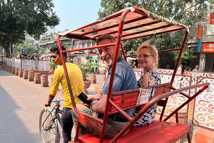 Old and New Delhi: Full-Day Private Tour of Monuments, Markets & Rickshaw Rides photo 1