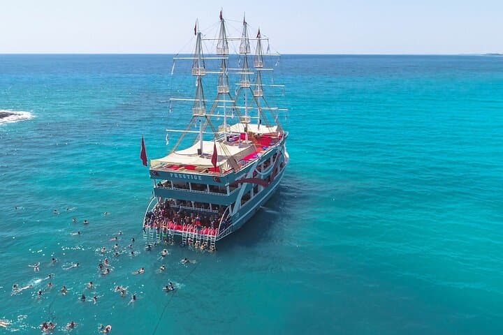 Full-Day Side Boat Cruise & Foam Party on the Manavgat River photo 2