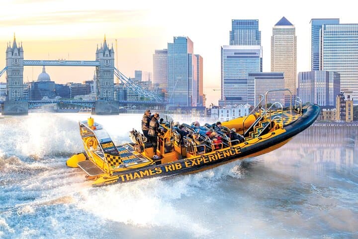 Thames RIB Blast: 20-Minute High-Speed Speedboat from Tower Millennium Pier