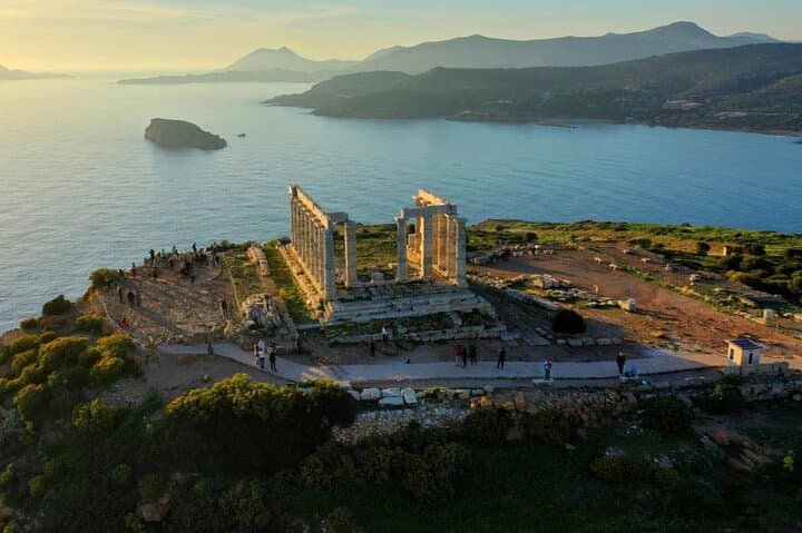 Sunset at Cape Sounio: Private Poseidon Temple Tour from Athens photo 3