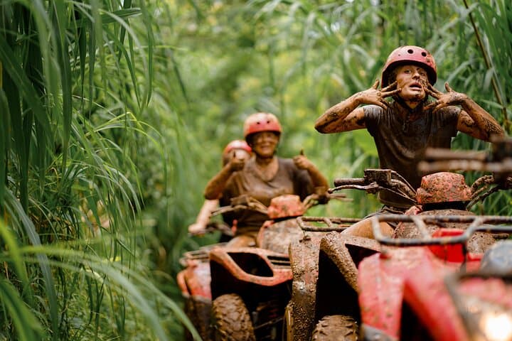 Blue Lagoon Snorkel & Bali ATV Quad Day: Snorkel Clear Reefs and Ride Jungle Tracks
