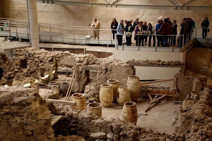 Inside Santorini: Akrotiri, Ancient Thera & Prehistoric Museum Tour photo 6