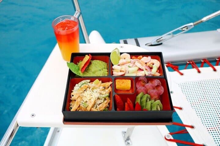 Riviera Maya Luxury Catamaran: Half-Day Sail, Snorkel & Open Bar photo 3