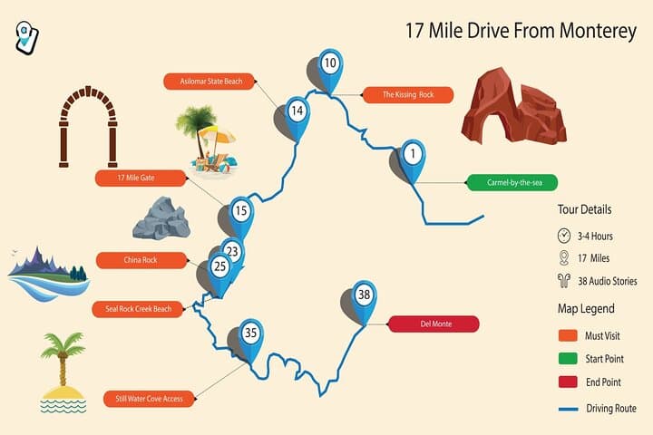 17-Mile Drive Self-Guided Audio Tour from Monterey & Carmel photo 5