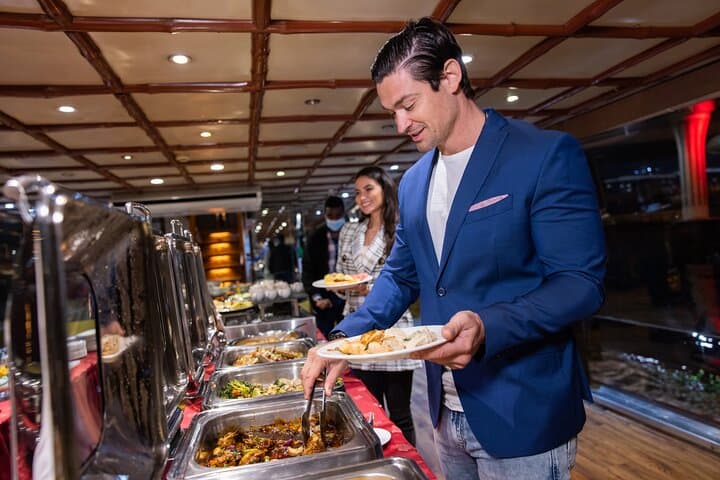 New Year Luxury Dubai Canal Cruise: Burj Khalifa Fireworks & Gala Dinner photo 4