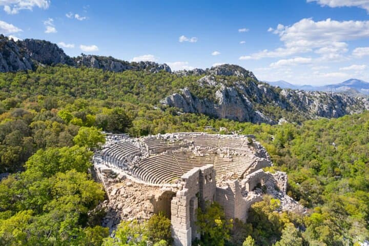 Termessos and Karain Cave: Ancient Ruins & Prehistoric Caverns Near Antalya