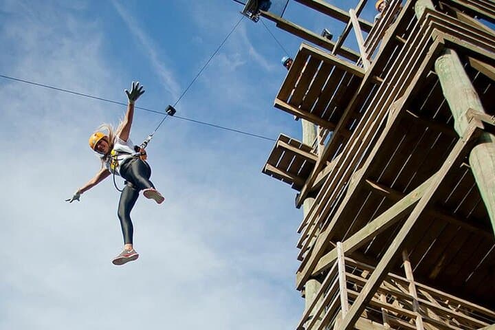 Half-Day Zip Line Adventure at Euca Tigre Air Park — Tigre Tree-Top Course photo 2