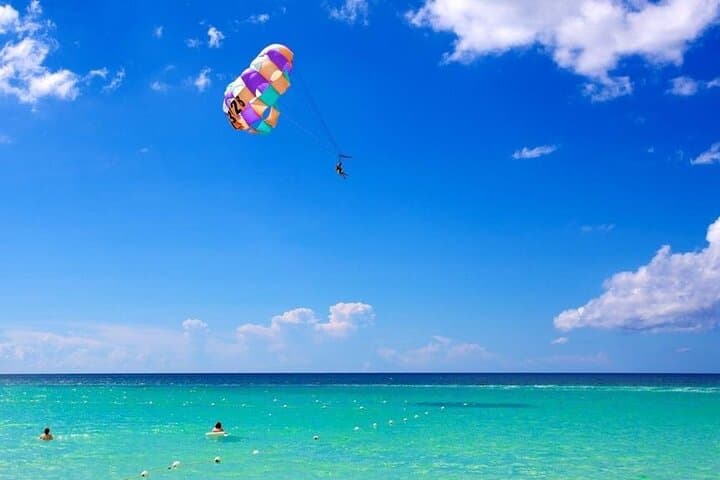 Parasailing Over Negril’s Seven Mile Beach and Ricks Cafe Sunset Day Trip photo 2