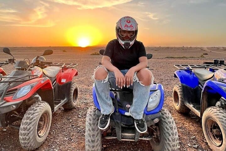 Agafay Desert Quad Biking & Camel Ride from Marrakech — Sunset Berber Dinner photo 5