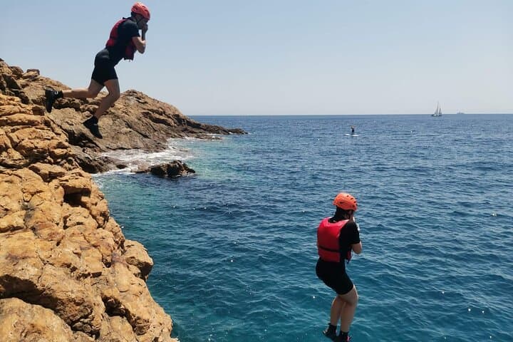 Coasteering at Cape Sounio: Cliff Jumps, Snorkel & Poseidon Views photo 2
