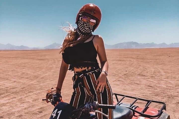 Hurghada Desert Quad and Bedouin Camel Experience — 3-Hour Quad Tour with Camel Ride