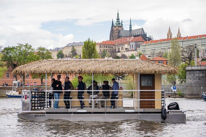 Prague Party Tiki Boat Tour: Floating Tiki Bar on the Vltava photo 1
