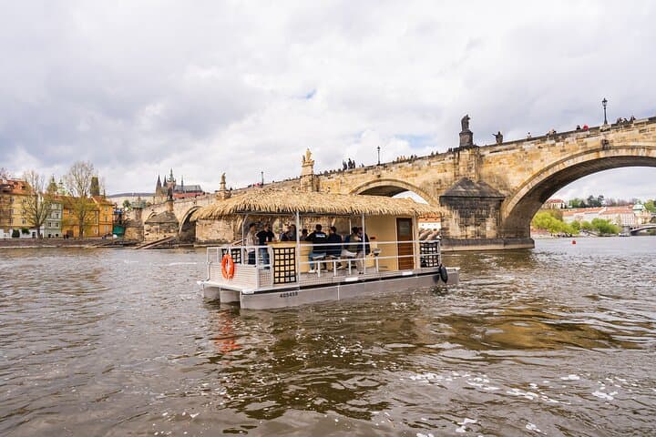 Prague Party Tiki Boat Tour: Floating Tiki Bar on the Vltava photo 4