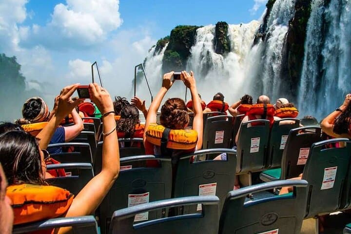 Full-Day Argentine Iguazú Falls & Gran Aventura: 4x4 Jungle, Walkways and Boat Ride