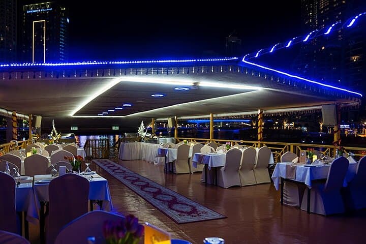 Evening Dhow Cruise Dinner in Dubai Marina: Sunset Buffet & Tanoura Show photo 2