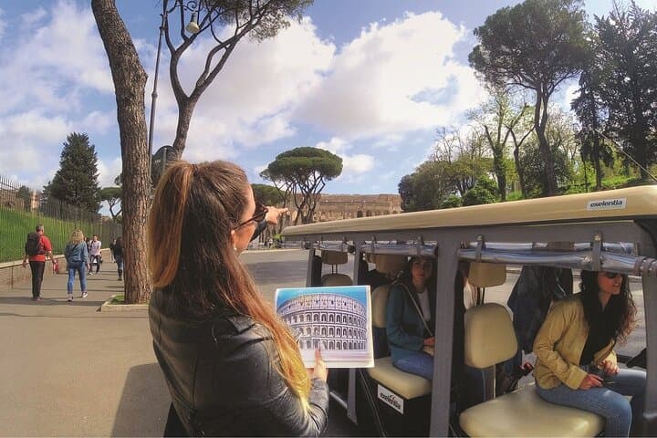 Panoramic Rome Golf Cart Tour: Top Sights in 3 Hours