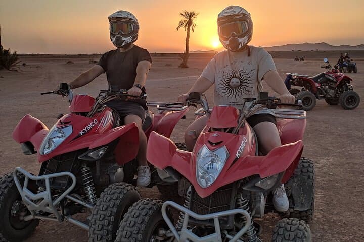 Sunset Quad Bike Adventure in Marrakech's Palmeraie photo 5