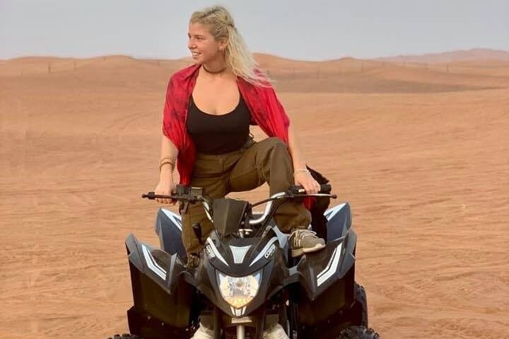 Sunset Desert Safari & Quad Bike Adventure with VIP Dinner in Dubai photo 3