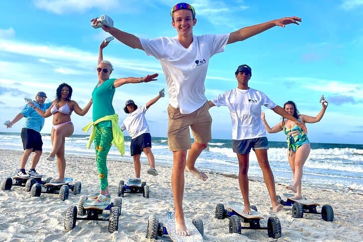 Sand Surfing on St. Augustine Beach: Guided Electric Board Ride for All Ages