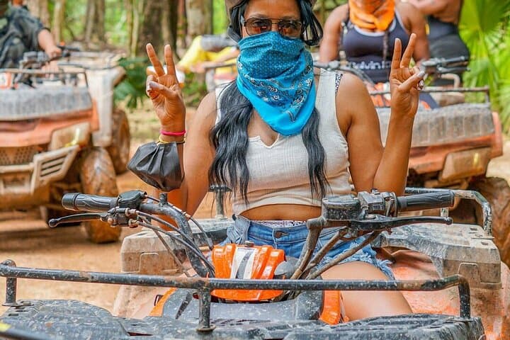 Cancun Wild Day: ATV Jungle Trails, Zip Lines and Cenote Swim photo 3