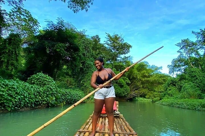 Relaxing Bamboo Rafting on the Martha Brae River: Private Tour from Montego Bay photo 2