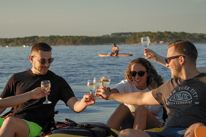 Transparent Kayak Sunset Tour from Premantura — 2-Hour Guided Sea Adventure photo 4