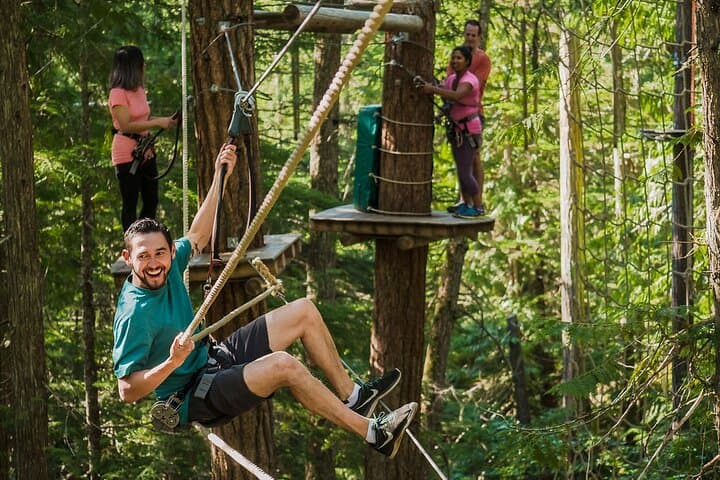 Cougar Mountain Adventure Day Pass — Zipline, Aerial Course & Vallea Lumina photo 2