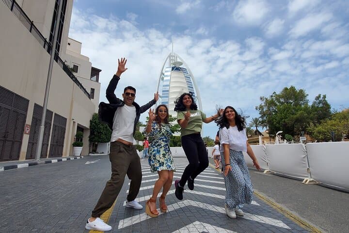 Dubai highlights & Lahbab desert safari with BBQ dinner — private full-day tour