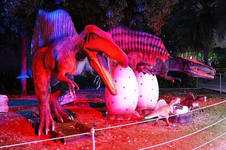 Dubai Garden Glow: Nighttime Light Park & Giant Dino Experience photo 4