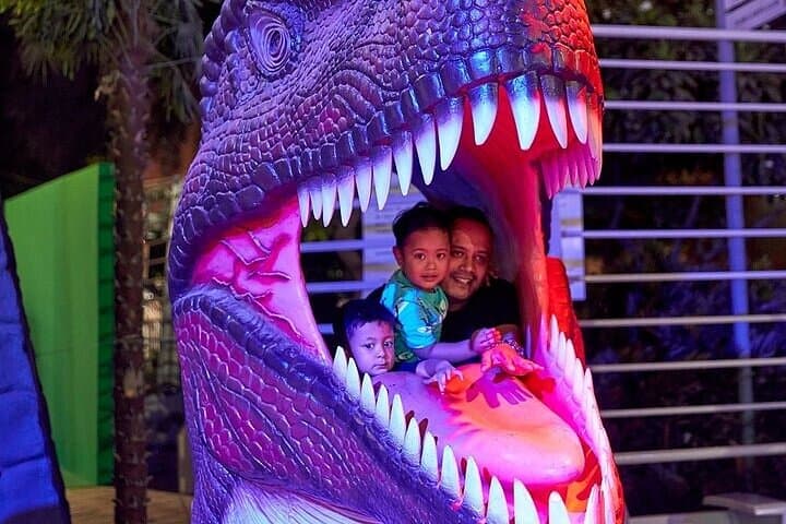 Dubai Garden Glow: Nighttime Light Park & Giant Dino Experience photo 5