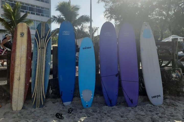 Learn to Surf at Arpoador: Ipanema Surf Lessons with Sunset Waves photo 5