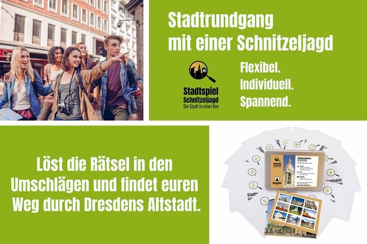 Dresden Old Town Scavenger Hunt: Independent Puzzle Box City Game photo 2