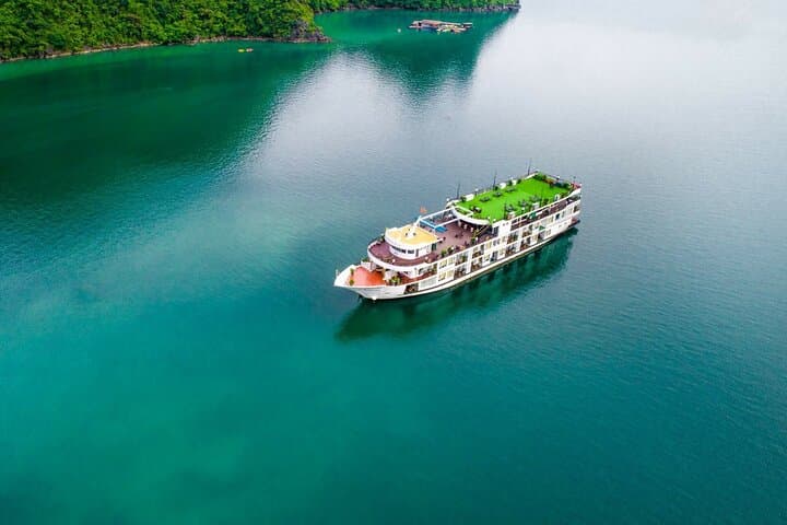 Luxury Halong Bay 2-Day Cruise: Sung Sot Cave & Titov Island Escape