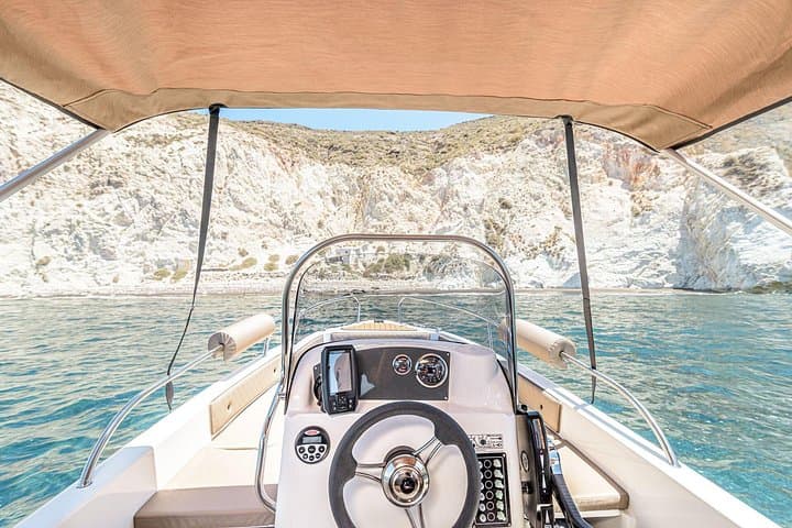 Rent a Boat in Santorini: Self-Drive Caldera Cruise with Free License photo 4
