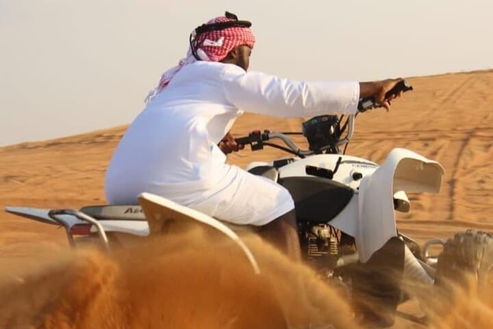 Dubai VIP Desert Safari with Quad Biking, Camel Ride & BBQ Dinner photo 5